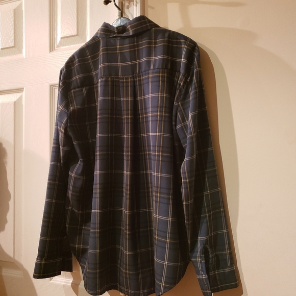 Green Plaid Button Up Shirt - Picture 5 of 7